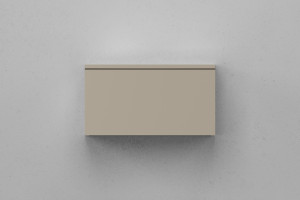 Тумба подвесная Velvex Unit 50x27, бежевый шёлк