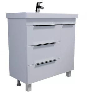 Тумба с раковиной 1Marka Gaula 80 White