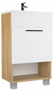 Тумба с раковиной 1Marka July 50 дуб сонома