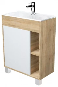 Тумба с раковиной 1Marka Lido 60 дуб сономо