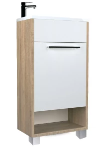 Тумба с раковиной 1Marka Lira 40 дуб сонома L