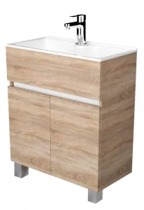 Тумба с раковиной 1Marka Mira 60 дуб сонома