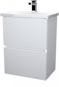 Тумба с раковиной 1Marka New Aris 60 2 ящик