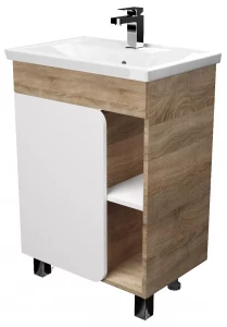 Тумба с раковиной 1Marka Nuvo 60 дуб сонома