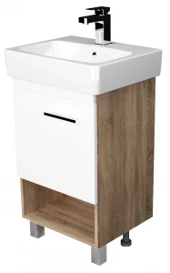 Тумба с раковиной 1Marka Tera 50 дуб сонома