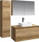 Тумба с раковиной Aqwella 5 stars Mobi 100 дуб балтийский — рис. 2