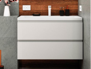 Тумба с раковиной Art&Max Bianchi 90 подвесная Белый матовый