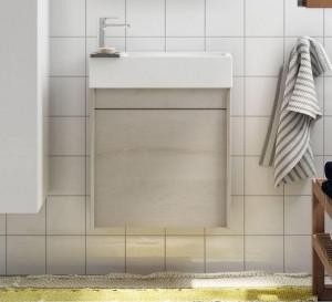 Тумба с раковиной Art&Max Family 40 подвесная Pino Bianco 1 дверка