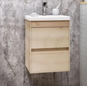 Тумба с раковиной Art&Max Family 40 подвесная Pino Bianco