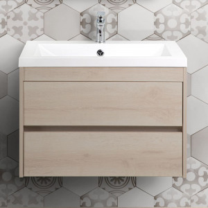 Тумба с раковиной Art&Max Family 60 подвесная Pino Bianco