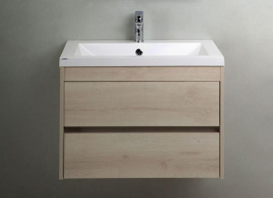 Тумба с раковиной Art&Max Family 75 подвесная Pino Bianco