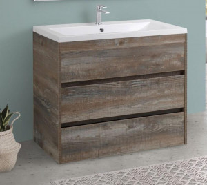 Тумба с раковиной Art&Max Family 90 напольная Pino Esotica