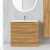Тумба с раковиной BelBagno Acqua 80 напольная Rovere Rustico
