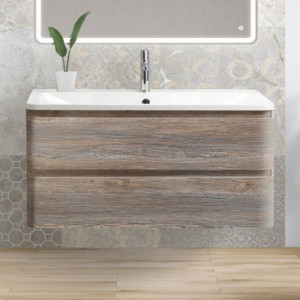 Тумба с раковиной BelBagno Albano 90 подвесная Pino Scania