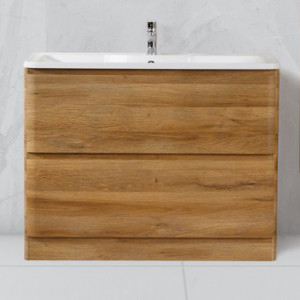 Тумба с раковиной BelBagno Albano 90 напольная Rovere Rustico