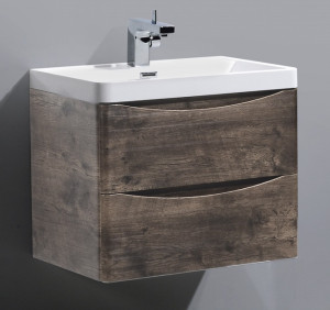 Тумба с раковиной BelBagno Ancona-N 60 подвесная Rovere Moro