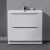 Тумба с раковиной BelBagno Ancona-N 80 напольная Bianco Lucido