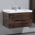 Тумба с раковиной BelBagno Ancona-N 80 подвесная Rovere Moro