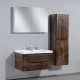 Тумба с раковиной BelBagno Ancona-N 90 подвесная Rovere Moro — рис. 2