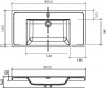 Тумба с раковиной BelBagno Ancona-N 90 подвесная Rovere Moro — рис. 6