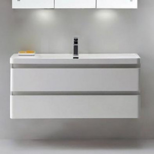 Тумба с раковиной BelBagno Energia-N 120 подвесная Bianco Lucido