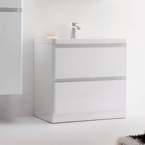 Тумба с раковиной BelBagno Energia-N 80 напольная Bianco Lucido