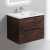 Тумба с раковиной BelBagno Etna 60 Rovere Moro