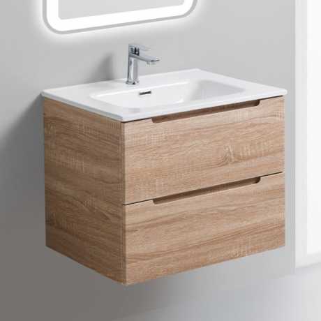Тумба с раковиной BelBagno Etna 60 Rovere Bianco