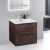 Тумба с раковиной BelBagno Etna39 60 Rovere Moro