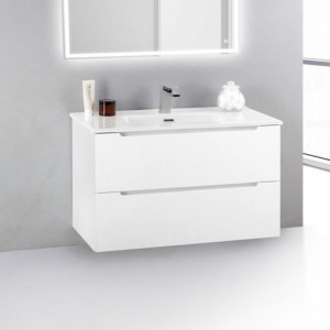Тумба с раковиной BelBagno Etna39 70 Bianco Lucido