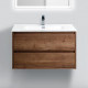 Мебель для ванной BelBagno Kraft 80 Rovere Tabacco — рис. 2