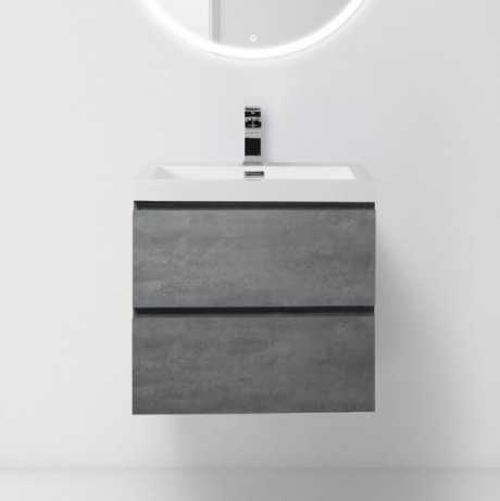 Тумба с раковиной BelBagno Luce 60 Stucco Cemento