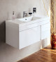 Тумба с раковиной BelBagno Luce 80 Bianco Lucido — рис. 2