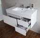 Тумба с раковиной BelBagno Luce 80 Bianco Lucido — рис. 3