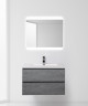 Тумба с раковиной BelBagno Luce 80 Stucco Cemento — рис. 2