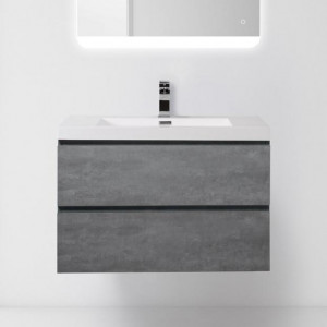 Тумба с раковиной BelBagno Luce 80 Stucco Cemento