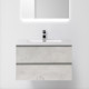 Мебель для ванной BelBagno Luce 80 Stucco Cemento Leggero — рис. 3