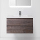 Тумба с раковиной BelBagno Luce 90 Stone — рис. 1