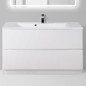 Тумба с раковиной BelBagno Marino 100 напольная Bianco Lucido