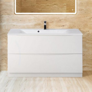 Тумба с раковиной BelBagno Marino 120 напольная Bianco Lucido