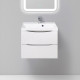 Тумба с раковиной BelBagno Marino 60 Bianco Opaco — рис. 1