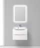 Тумба с раковиной BelBagno Marino 65 Bianco Lucido — рис. 2
