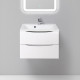Тумба с раковиной BelBagno Marino 65 Bianco Lucido — рис. 1