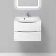 Тумба с раковиной BelBagno Marino 65 Bianco Lucido