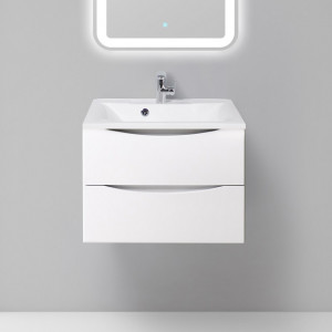 Тумба с раковиной BelBagno Marino 65 Bianco Lucido