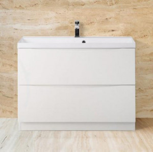 Тумба с раковиной BelBagno Marino 70 напольная Bianco Lucido