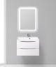Тумба с раковиной BelBagno Marino 70 подвесная Bianco Lucido — рис. 2