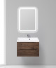 Тумба с раковиной BelBagno Marino 70 Rovere Moro — рис. 2