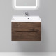 Тумба с раковиной BelBagno Marino 70 Rovere Moro — рис. 1