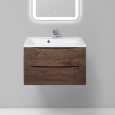 Тумба с раковиной BelBagno Marino 75 Rovere Moro
